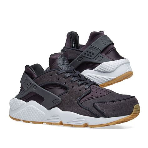 nike air huarache run schwarz weiß grau|nike air huarache run premium.